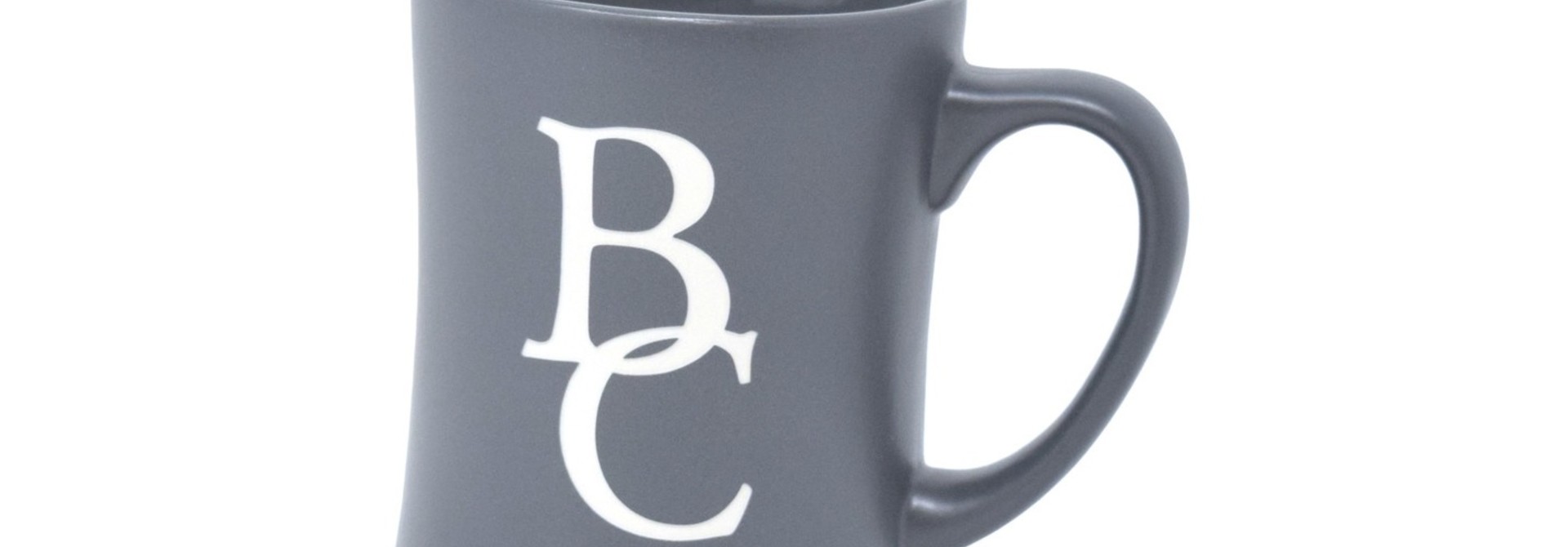 Gray Matte Etched BC Mug