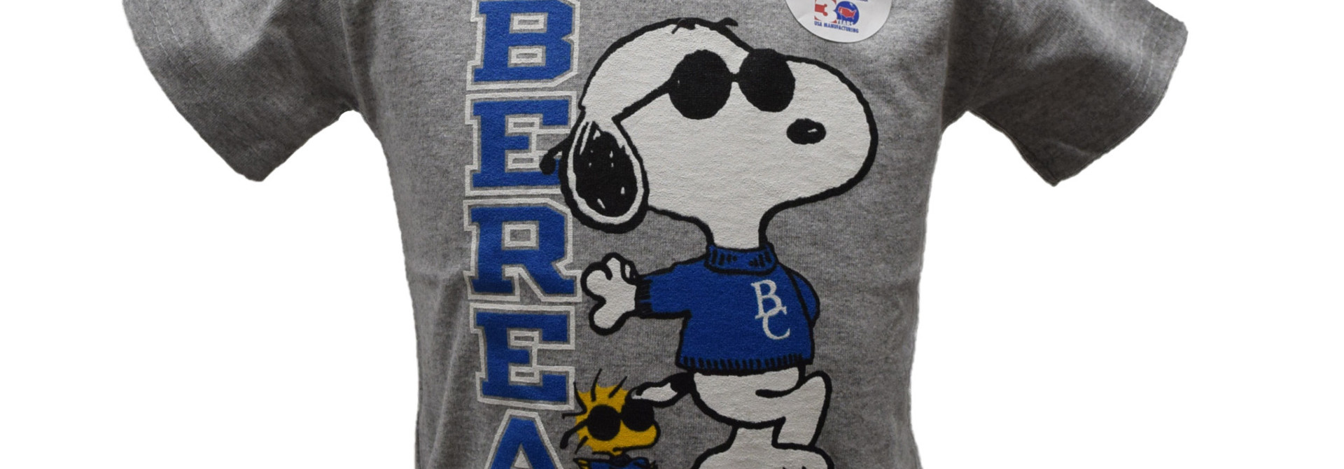 Gray Berea Snoopy Shirt