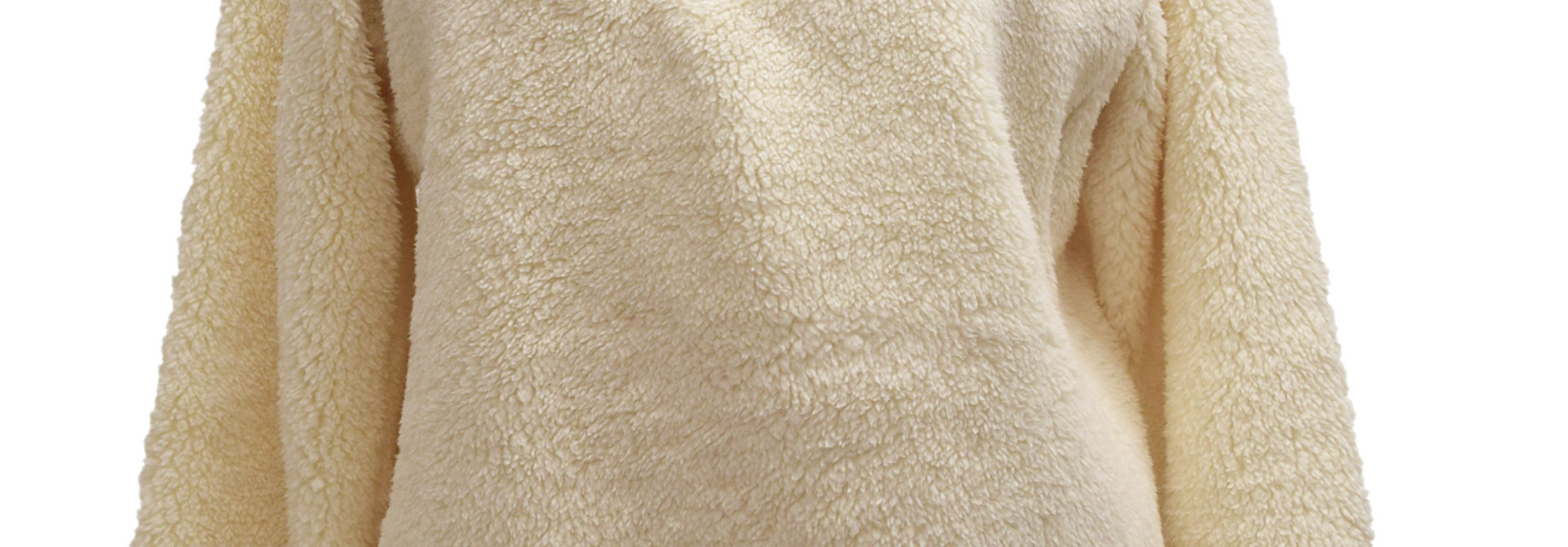 1/4 Zip Women's Fuzzy BC Pullover