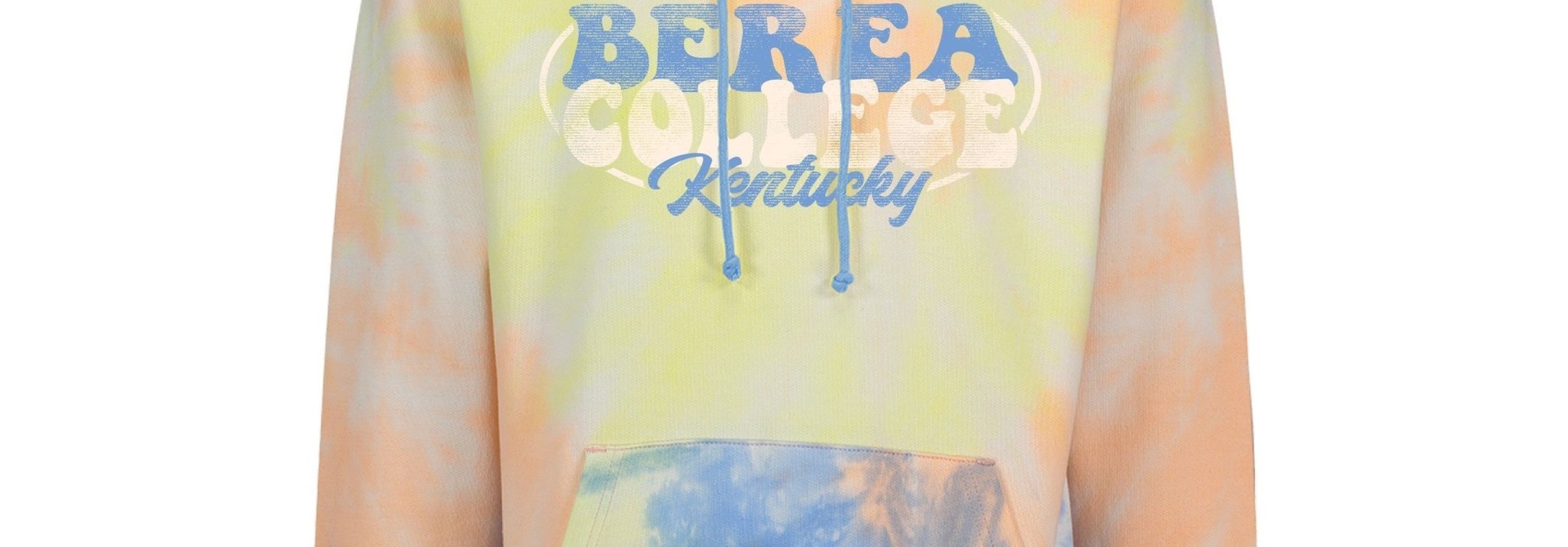 Berea College Est. 1855 Tie-Dye Sunrise Hoodie