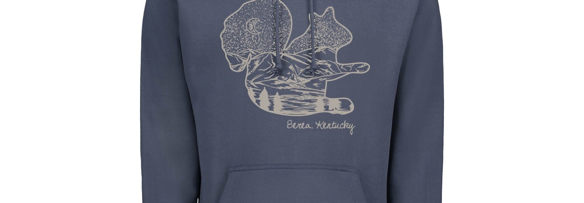 Squirrel Landscape Berea College Hoodie