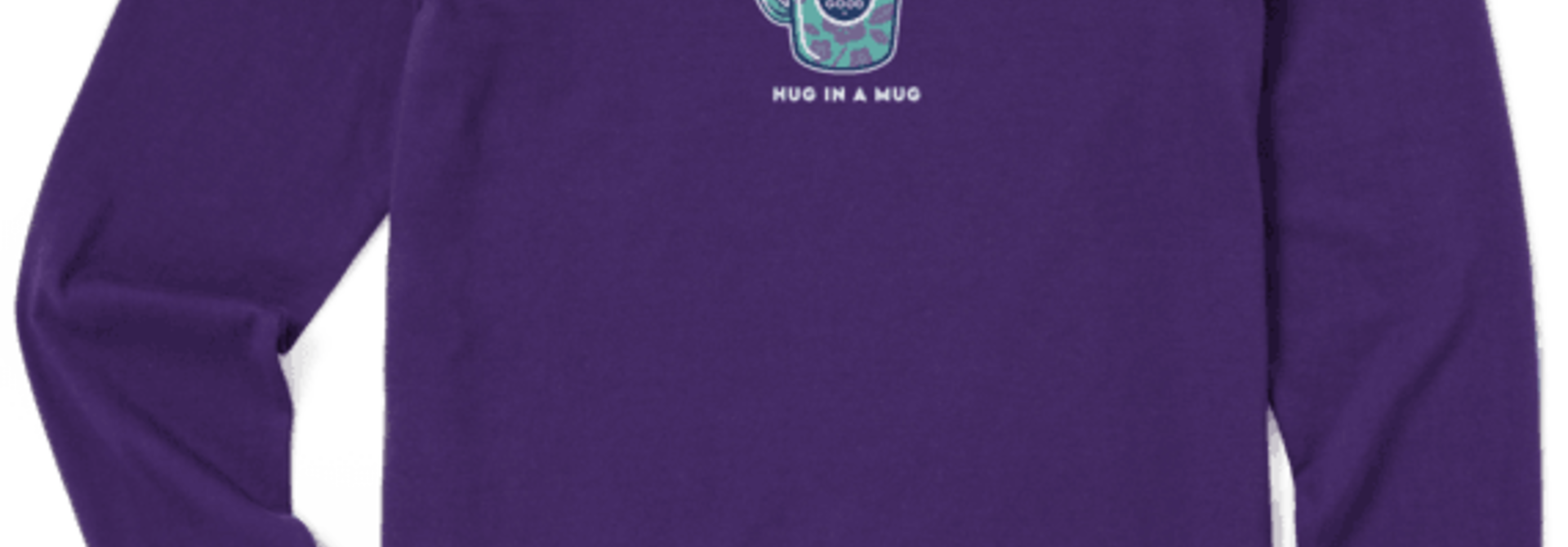 Hug In A Mug Purple Long Sleeve T-shirt