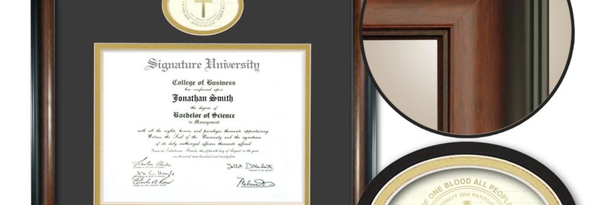 Custom Diploma Frames