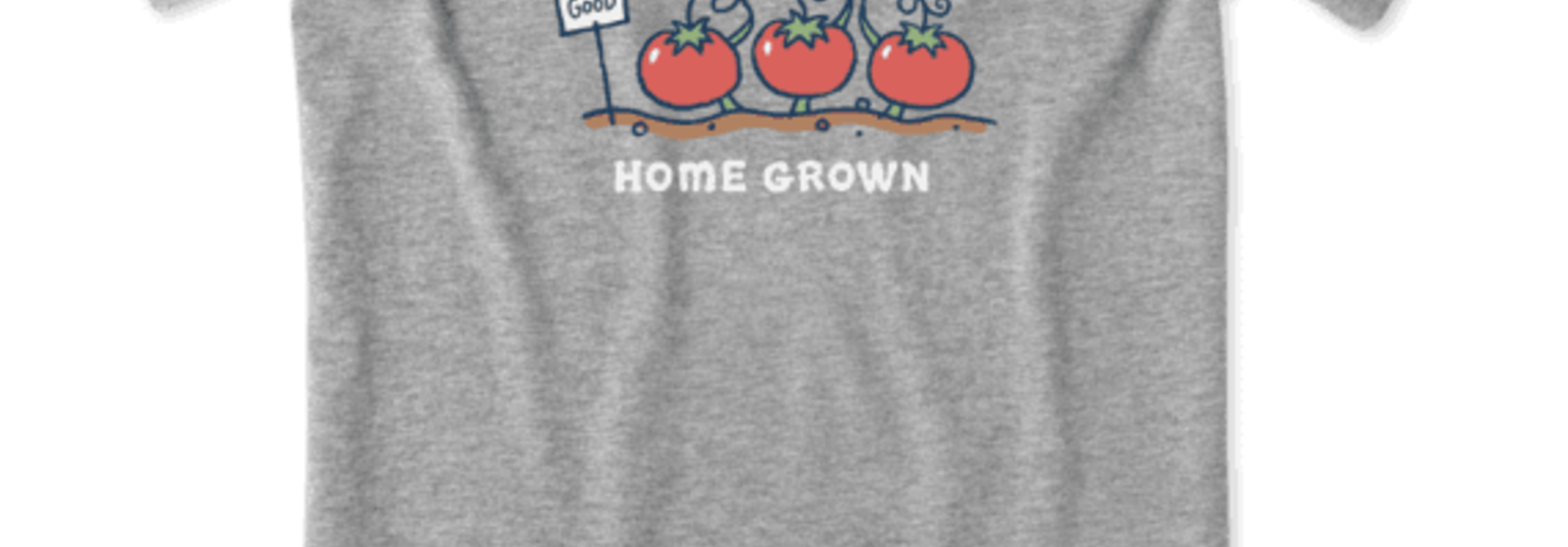 Home Grown Tomato Vee Neck Crusher T-Shirt