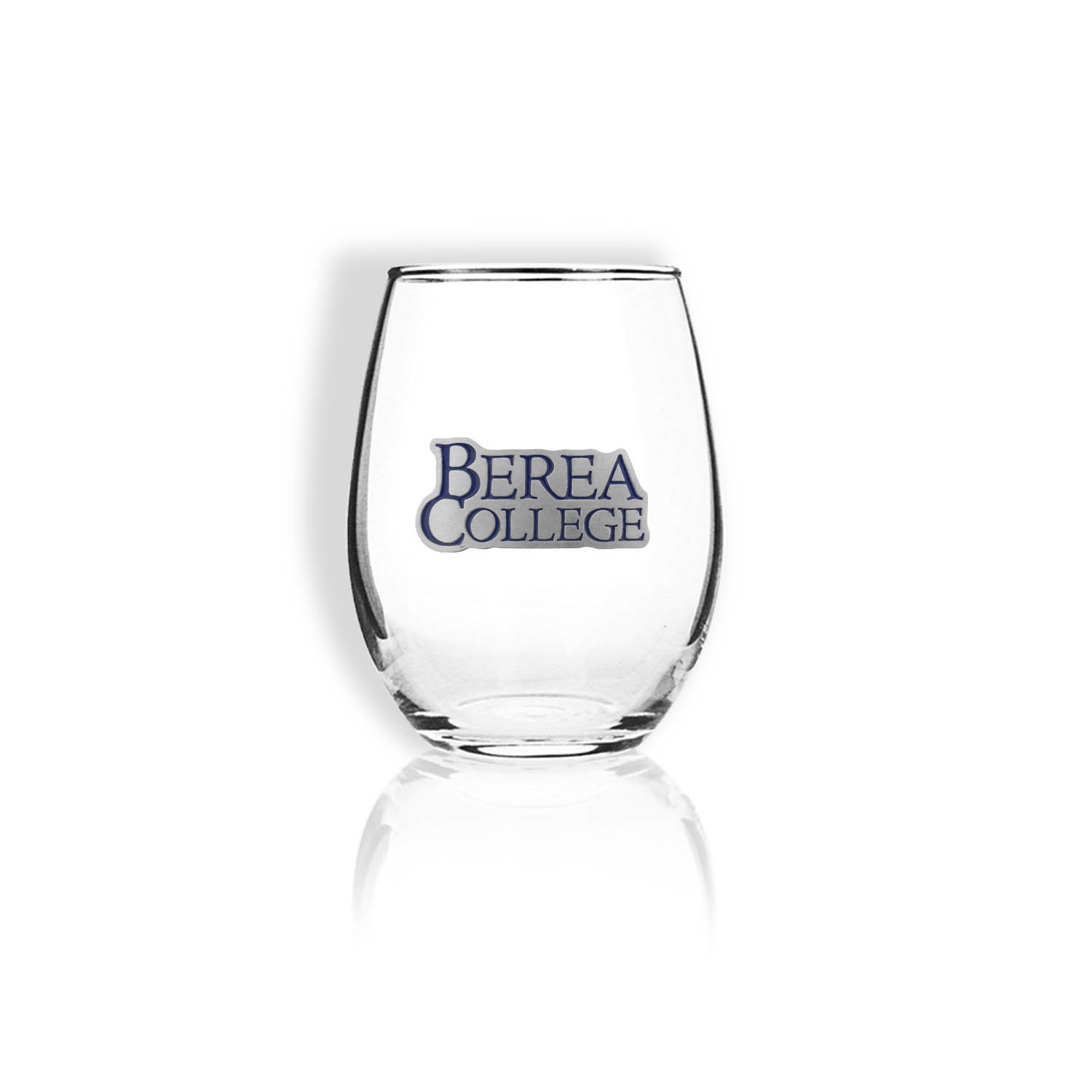 Berea College Stemless Wine Glass-1