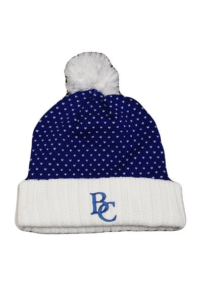 BC Knit Dot Pattern Hat