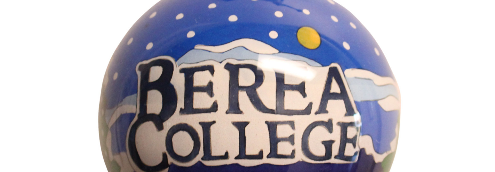 Berea College Winter Scene Ornament