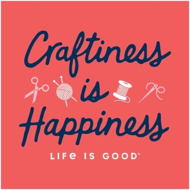Craftiness Is Happiness T-Shirt-2