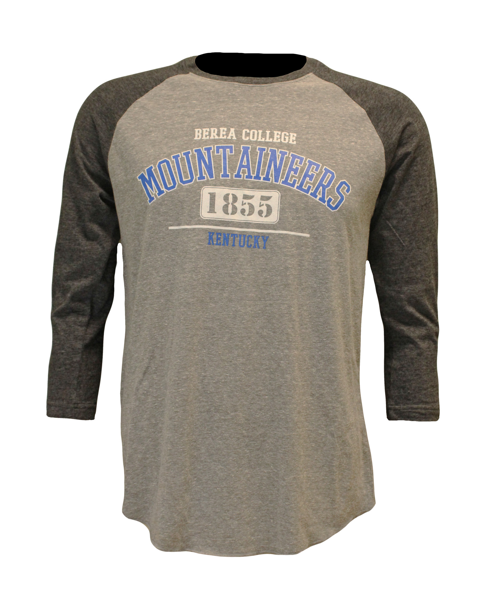 Berea College Mountaineers 3/4 Sleeve T-Shirt-1