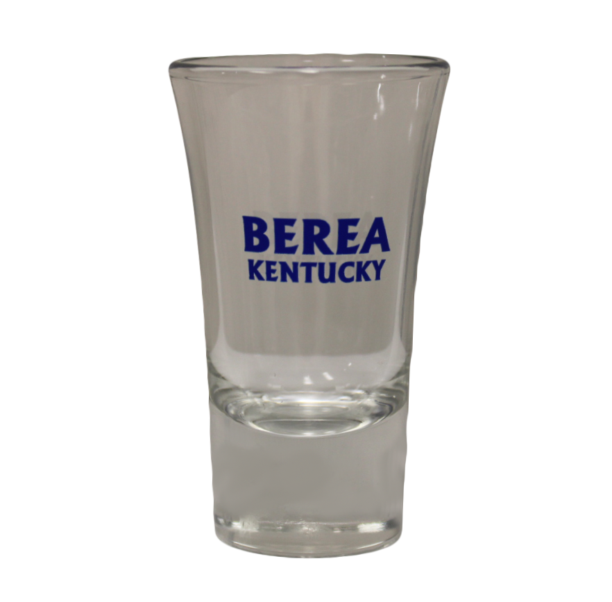 Shot Glass Heavy Bottom Berea Kentucky-1