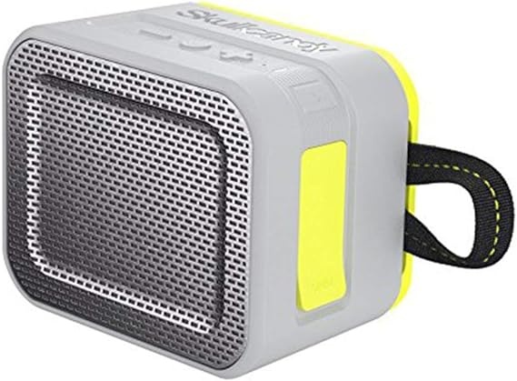 Bluetooth Speaker, Lime/Gray-1