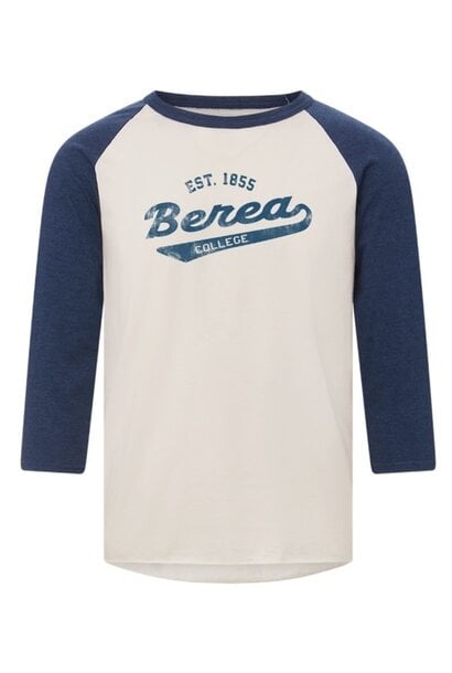 3/4 T-Shirt, Mickey Baseball Tee, Berea College EST 1855