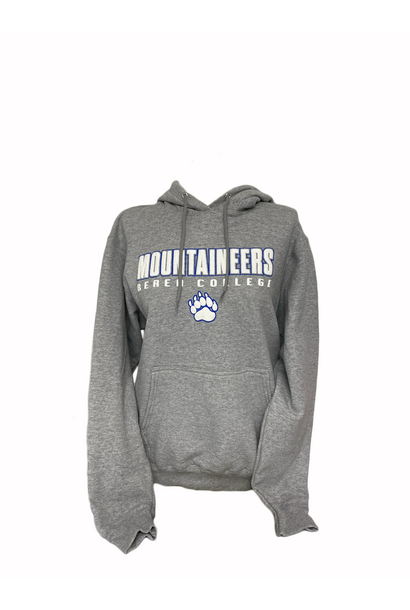 Hooded, Sweatshirt, Ath Hthr, Puff Mtneer, Paw