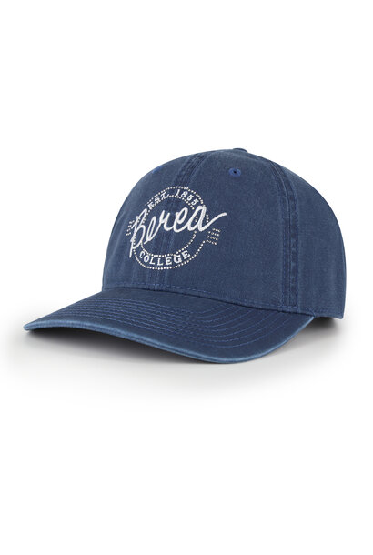 Hat, Berea College, Navy, Emb, Rhinestones