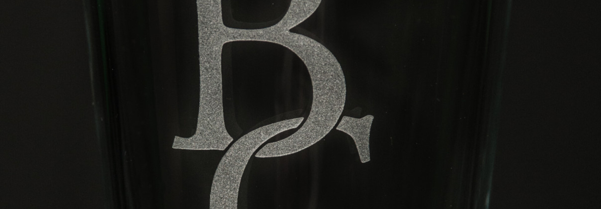 Glass, Etched, 16oz, BC
