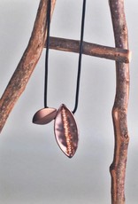 sweet lola Copper Leaf Necklace