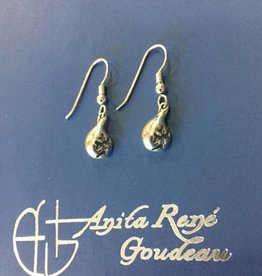 Anita Goudeau AG1072 Watermark Dangle Earrings SS