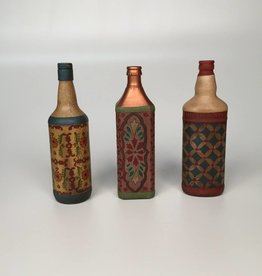 Ceramic Painted Bottles
