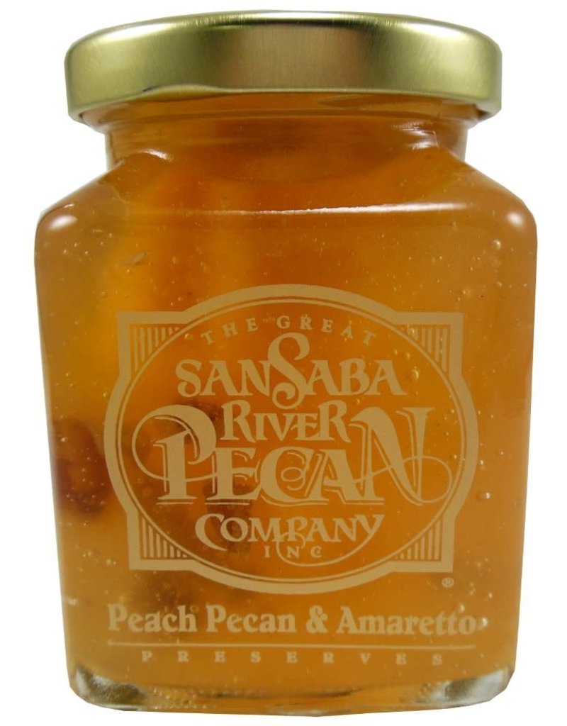 San Saba Peach Pecan Amaretto Preserves