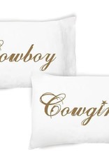Cowboy/Girl Pillowcase Set
