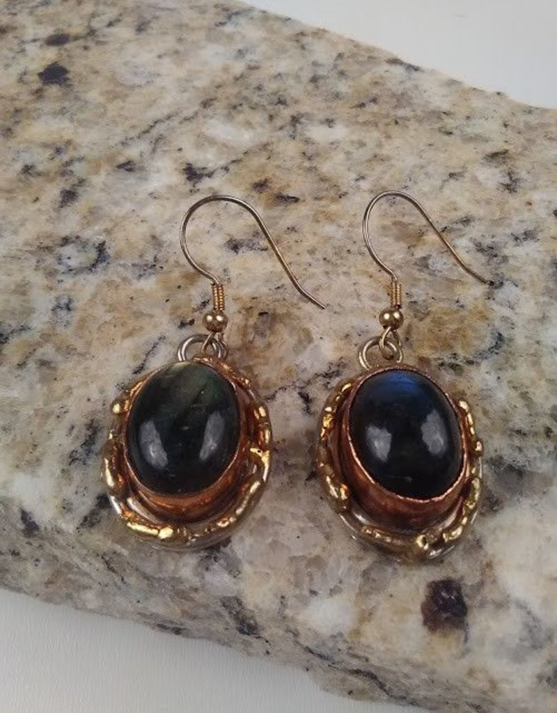 ARTESSORY HANDCRAFTED JEWELRY Labrodite Earrings