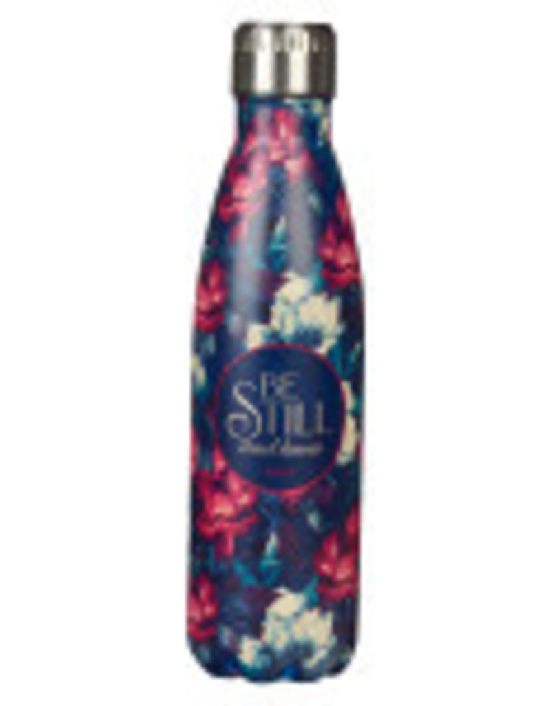 Christian artgifts SS Water Bottle Be Still & Know Psalm 46:10