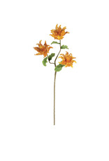 KALALOU Botanica #3391 Two Tone Copper Flower Long Stemed