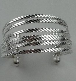 Braided Silver Plated Bracelet