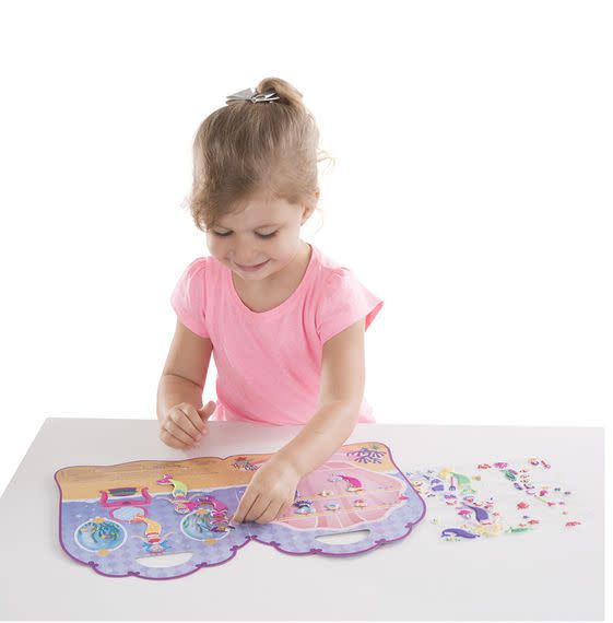 Melissa & Doug Puffy Sticker Play Set Mermaid