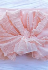 In Awe Couture Ruffle Headband Peachy Keen