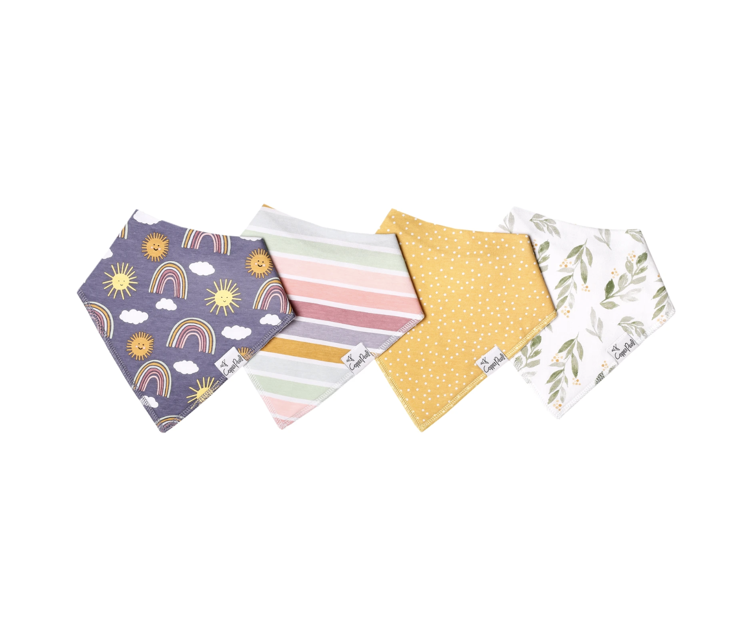Copper Pearl Hope Bandana Bib Set (4-pack)