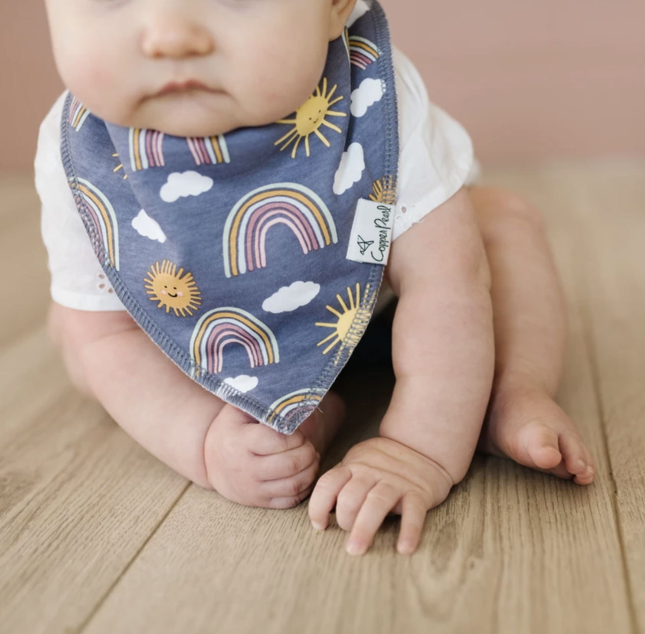 Copper Pearl Hope Bandana Bib Set (4-pack)