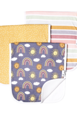 Copper Pearl Hope Burp Cloths (3-pack)