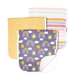 Copper Pearl Hope Burp Cloths (3-pack)