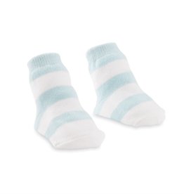 Mud Pie Blue Thick Stripe Socks
