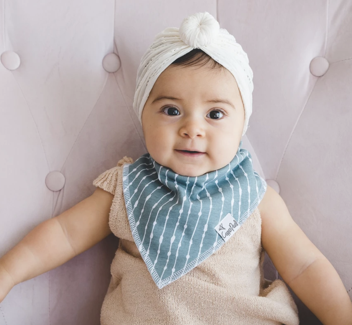Copper Pearl Autumn Baby Bandana Bib Set 4pk