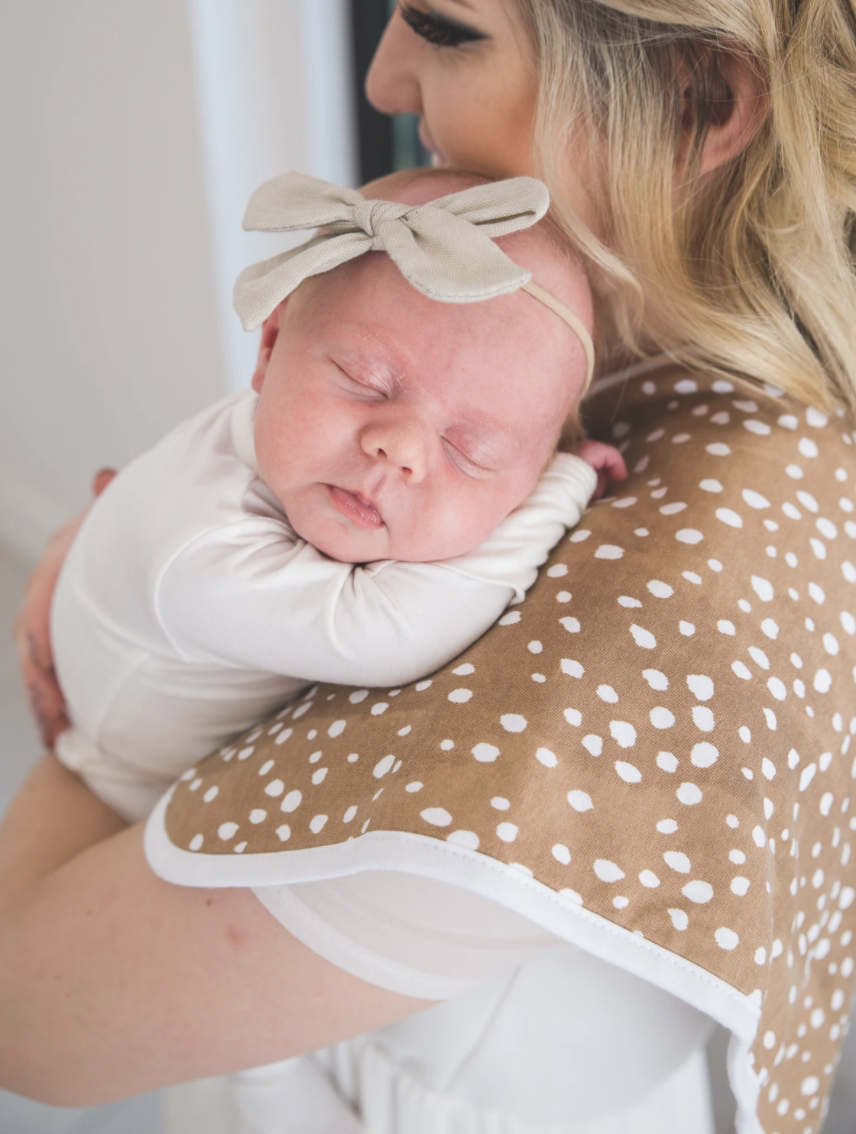 Copper Pearl Autumn Burp Cloth Set 3pk