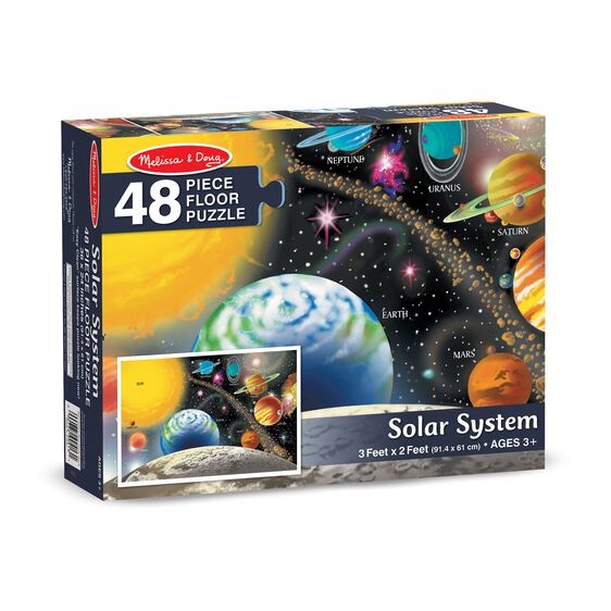 Melissa & Doug Solar System Floor Puzzle - 48 Pc