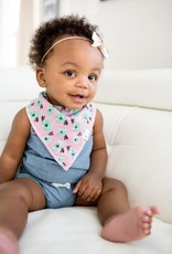 Copper Pearl Bloom Baby Bandana Bib Set 4pk