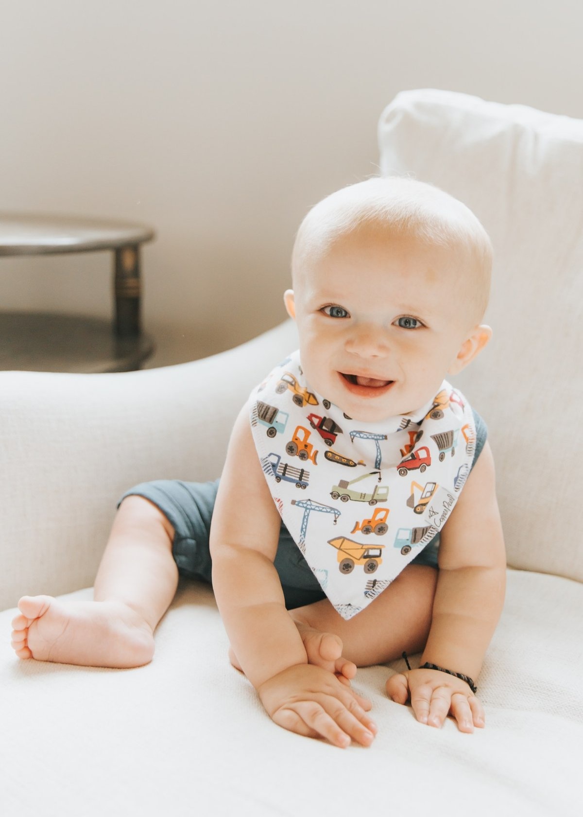 Copper Pearl Diesel Baby Bandana Bib Set 4pk