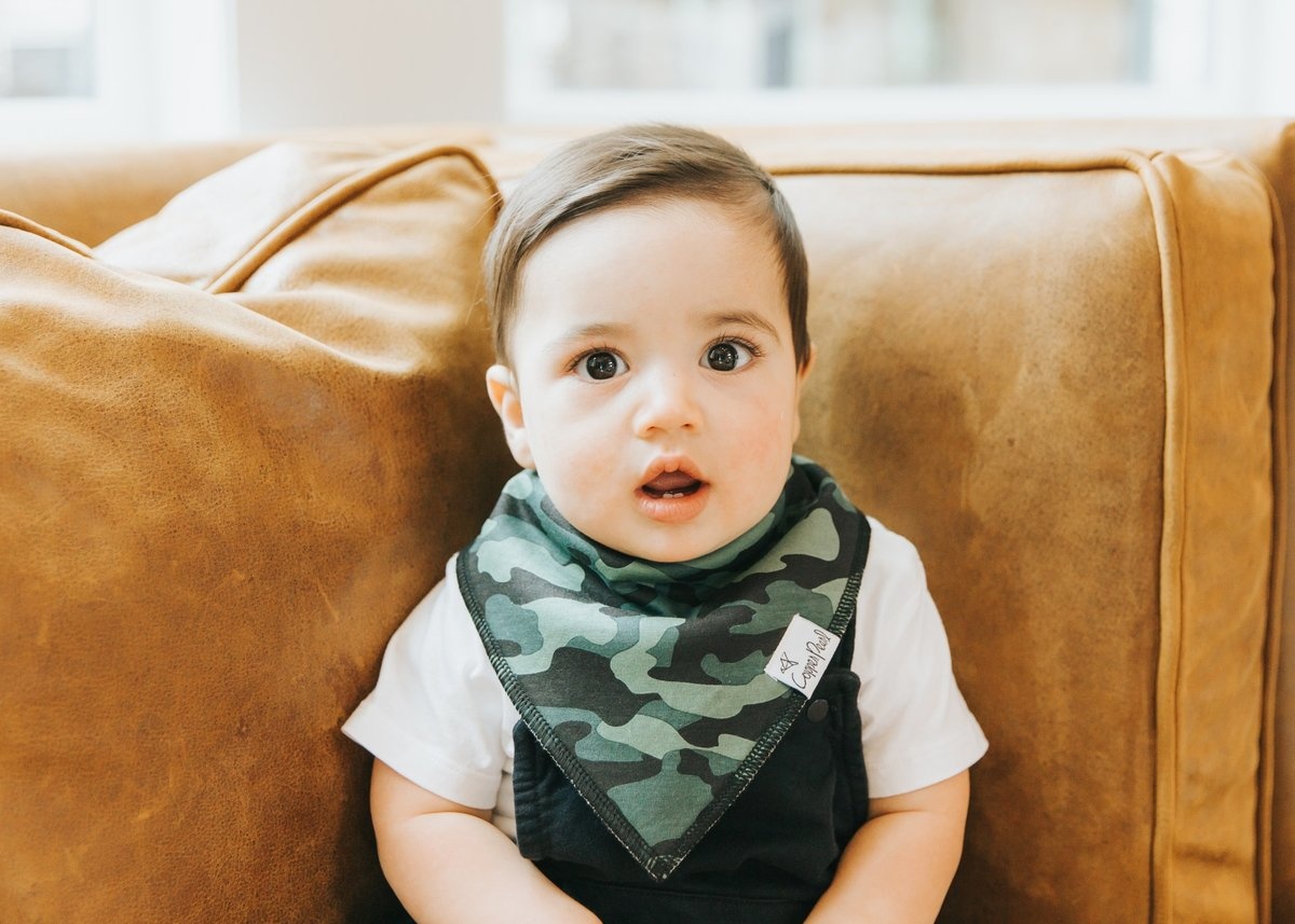 Copper Pearl Diesel Baby Bandana Bib Set 4pk