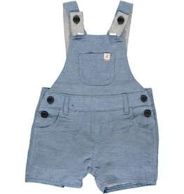 Me & Henry Bowline Shortie Overalls Chambray