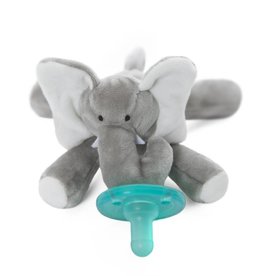 WubbaNub Boxed Elephant Grey Paci