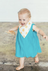 Copper Pearl Blush Baby Bandana Bib Set 4pk