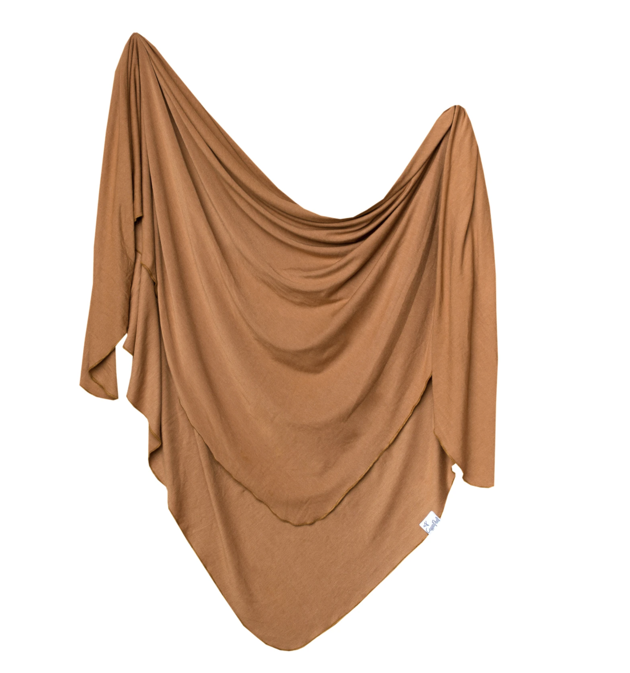 Copper Pearl Camel Knit Blanket Single