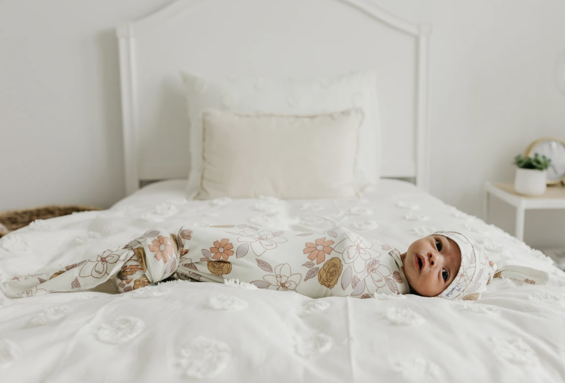 Copper Pearl Ferra Knit Blanket Single