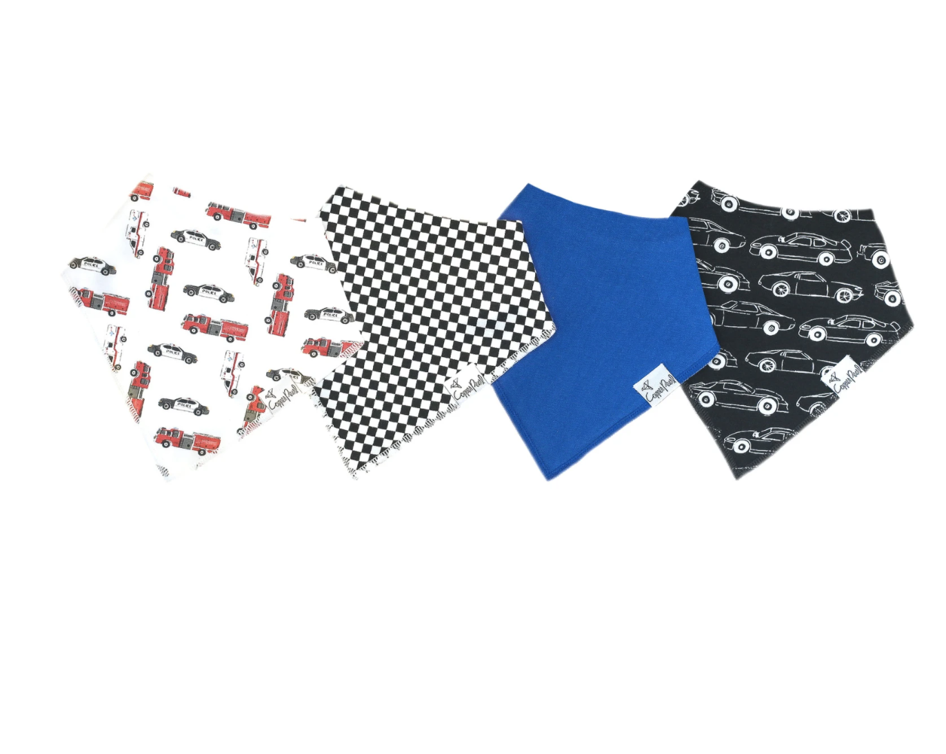Copper Pearl Nash Baby Bandana Bib Set 4pk