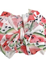 In Awe Couture Ruffle Headband Watermelon