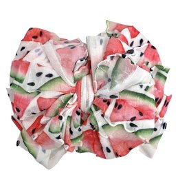 In Awe Couture Ruffle Headband Watermelon