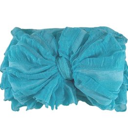 In Awe Couture Ruffle Headband Lagoon